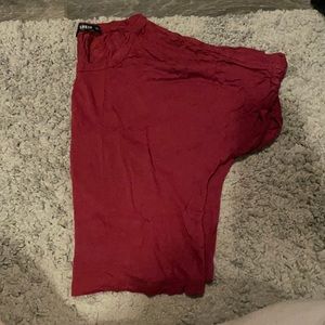 Maroon Croptop
